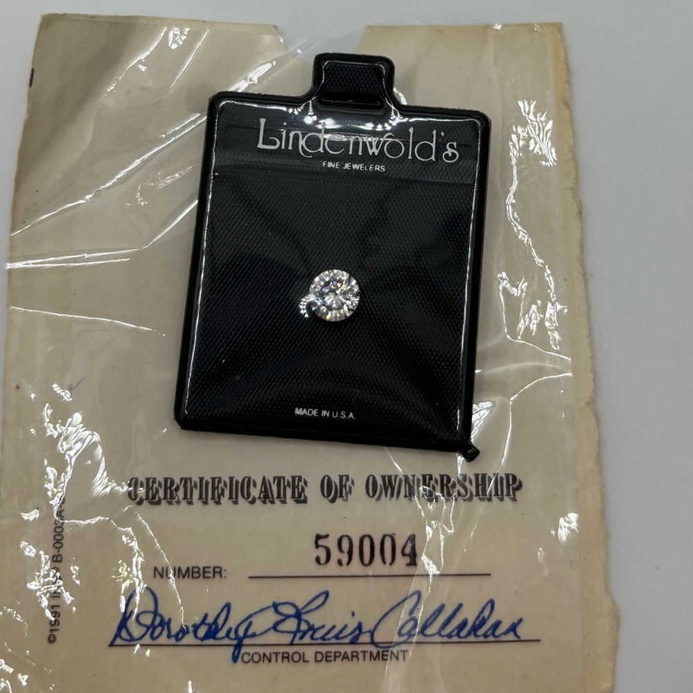 Lindenwold Fine Jewelry Cubic Zirconia 1 Carat